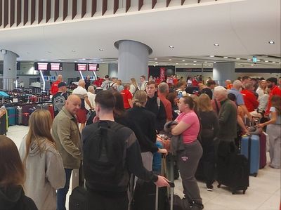 All flights cancelled at two Manchester Airport terminals after major power cut