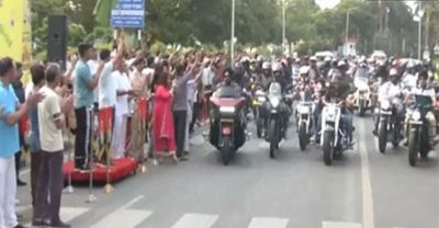 Bike rally by NCB in Chandigarh to create awareness for addiction-free country