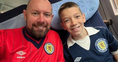 Viral Tartan Army father and son ‘confident’ Scotland will win against Hungary
