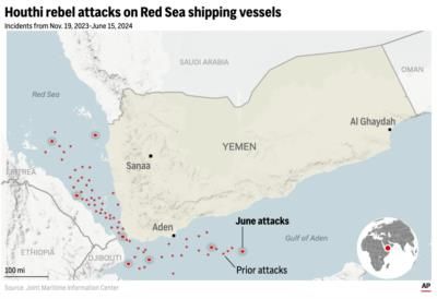 Houthi Drone Strikes Vessel In Red Sea