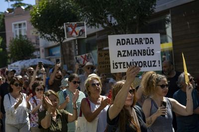 Locals Protest Against Turkish Island's 'Monstrobuses'