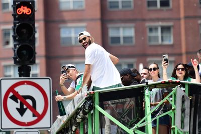 Best Jayson Tatum Boston Celtics 2024 NBA Championship duck boat moments