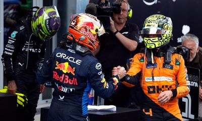Max Verstappen holds off fuming Lando Norris in Spanish GP but McLaren on up
