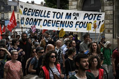 French Feminists March Against Far Right With Days Before Vote