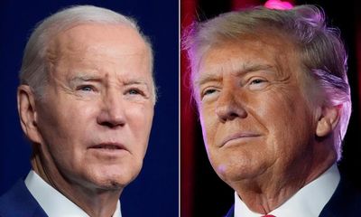 Trump freewheels towards debate as Biden rehearses at Camp David