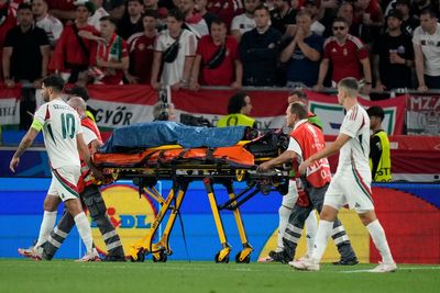 Hungary striker Barnabas Varga released from hospital following horror collision against Scotland