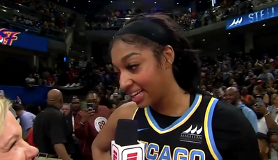 Angel Reese had the coldest response to being asked about leading the Sky’s epic comeback win