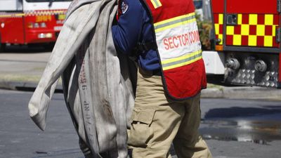 Human remains found after inferno destroys caravan