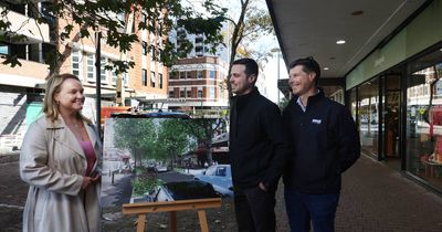 Cycleway, footpaths, trees: inside the beautification of Hunter Street Mall