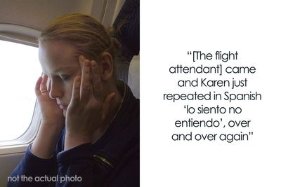 Dad Puts Entitled Karen In Her Place After She Tried To Steal His First-Class Seats