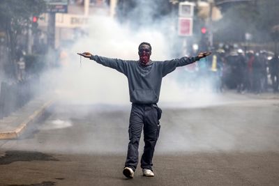 Filming TikToks In Tear Gas: Kenya's Gen-Z Protesters