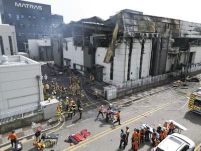 Fire At South Korean Lithium Battery Factory Kills 22