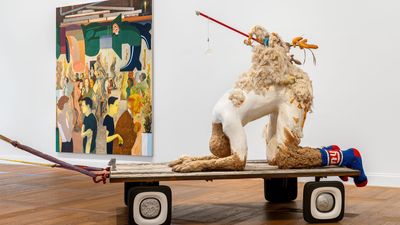 Nicole Eisenman explores the dimensions of sculpture and painting at Hauser & Wirth Paris