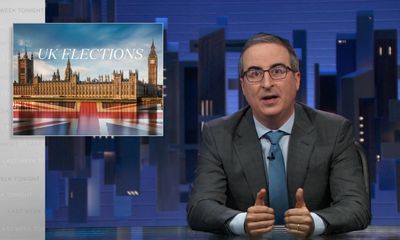 John Oliver on Tories: their ‘unremitting cruelty has stained the last decade and a half of British life’