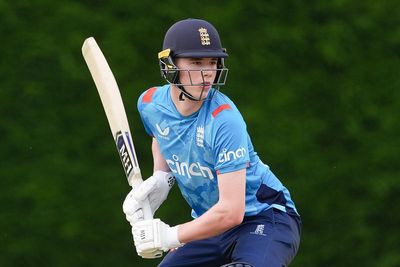 Andrew Flintoff’s son Rocky hits match-winning 106 for England Under-19s