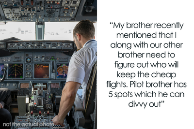 Single Mom Wonders If She’s A Jerk For Expecting Her Pilot Brother To Keep Giving Her Cheap Tickets