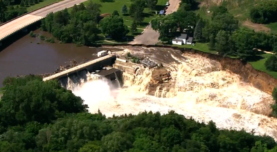 Minnesota’s Rapidan dam partially fails amid severe flooding