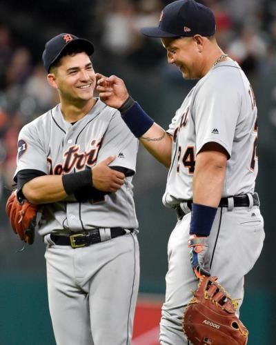 José Iglesias And Miguel Cabrera: A Moment Of Teamwork