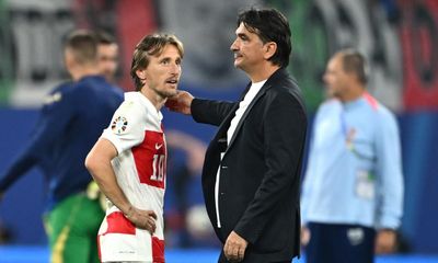 Zlatko Dalic rails at ‘nonsense’ added time in Croatia draw with Italy