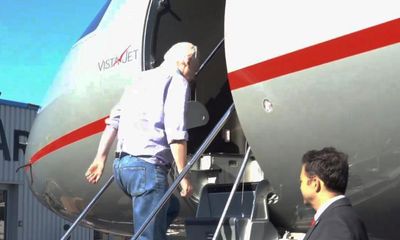 Julian Assange en route to US Pacific island after accepting US plea deal – as it happened
