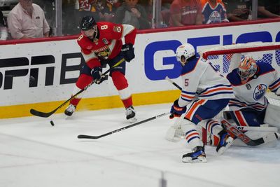 Kyle Okposo finally getting his Stanley Cup victory skate after the Panthers won was so wholesome