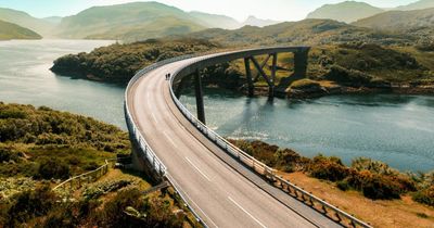 Section of iconic Scottish route named among UK's 'most scenic' drives