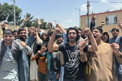 Afghanistan erupts in celebration as team reaches T20 World Cup semifinal