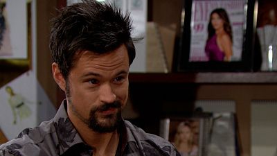 Is Thomas rushing into an engagement to spite Hope in The Bold and the Beautiful?