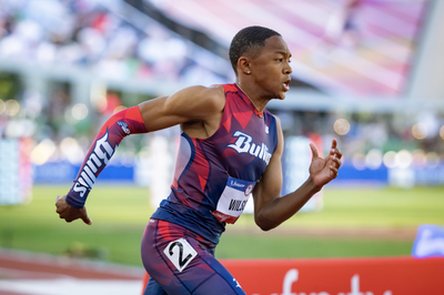 ‘I can’t go back and be disappointed’: Quincy Wilson falls short in 400m finals but Paris remains possible