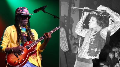“This guy was just up on stage playing guitar behind his neck and now he’s barely even talking to me”: Junior Marvin saw Jimi Hendrix blow away the Beatles at a London club show – but says the guitar hero was too shy to speak to him