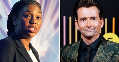 David Tennant in row with Kemi Badenoch after calling for her to 'shut up'