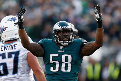 Former Eagles pass rusher Trent Cole hosts football camp at Rowan University