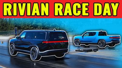 2025 Rivian R1: Watch It Rip It On The Racetrack