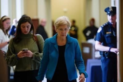 Sen. Warren Campaigns For Biden's Abortion Rights Record In Wisconsin