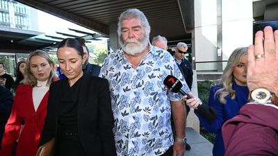 Bus driver accused of fatal crash abused outside court