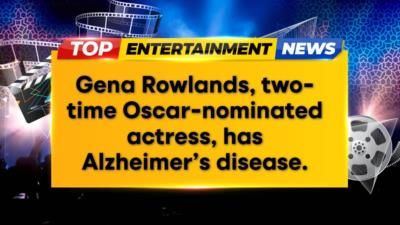 Actress Gena Rowlands Revealed To Have Alzheimer's Disease