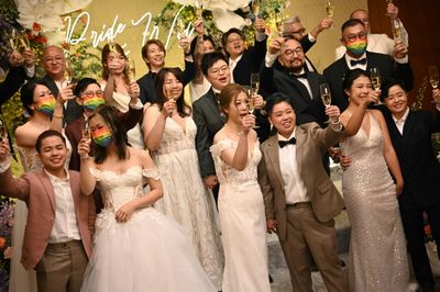 Hong Kong LGBTQ Couples Seek Love, Recognition In Mass Wedding