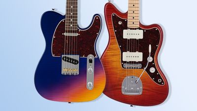 Fender Japan continues its adventures in flamed-top guitars with new never-before-seen Hybrid Series II finishes