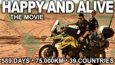 These People Just Rode Around the World on a Motorcycle, and Set a New Record