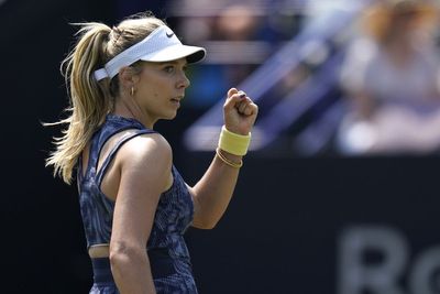 Katie Boulter beats Jelena Ostapenko to secure quarter-final spot in Eastbourne