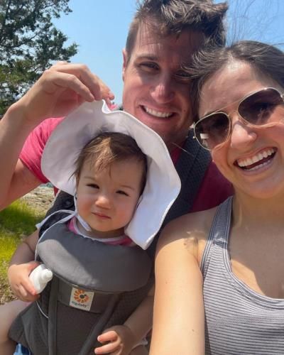 Tyler Heineman With His Wife And Daughter In Photo