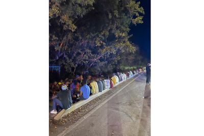 More than a hundred Haitian migrants arrived in a sailboat off the Florida Keys