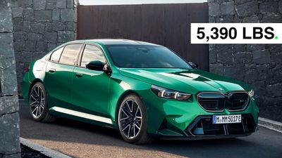 The Plug-In Hybrid BMW M5 Is Heavier Than The Electric i5 M60