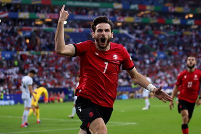 WATCH: Georgia star puts transfer speculation behind him with huge Euro 2024 goal