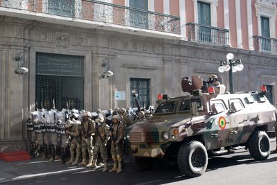Apparent coup attempt in Bolivia