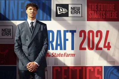 ESPN accidentally showed Tidjane Salaün while introducing Dalton Knecht during 2024 NBA Draft
