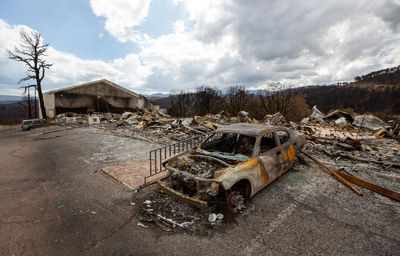 No human remains are found as search crews comb rubble from New Mexico wildfires