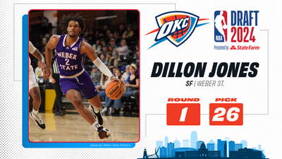 2024 NBA draft: Thunder trade for No. 26 pick, add Weber State’s Dillon Jones