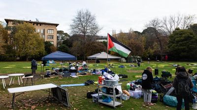 Students face expulsion over uni Palestine encampments