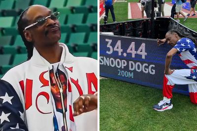 Snoop Dogg Competes In The US Olympic Trials’ 200-Meter Dash, Finishes In 34.44 Seconds